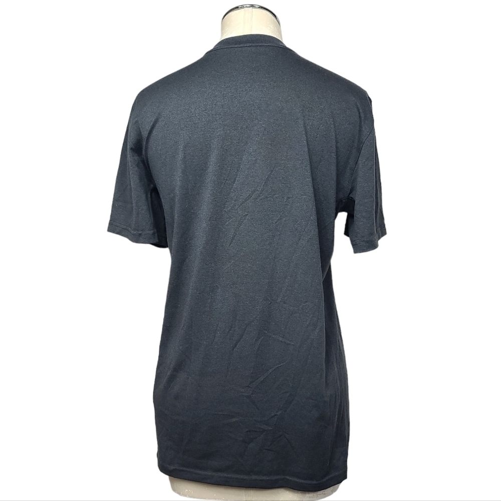 Nike Athletic Cut Cannon Gray Red Short Sleeve Crewneck Dri Fit Shirt S - Picture 3 of 7